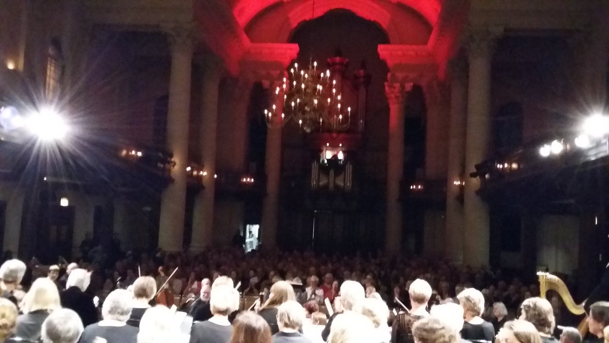 <a href="/1885singers/">1885 Singers</a>  <a href="/MalvernFChorus/">MFC</a>  @StJohnsSmithSq #The dream #elgar What a great concert! Thanks to orchestra and superb soloists too
