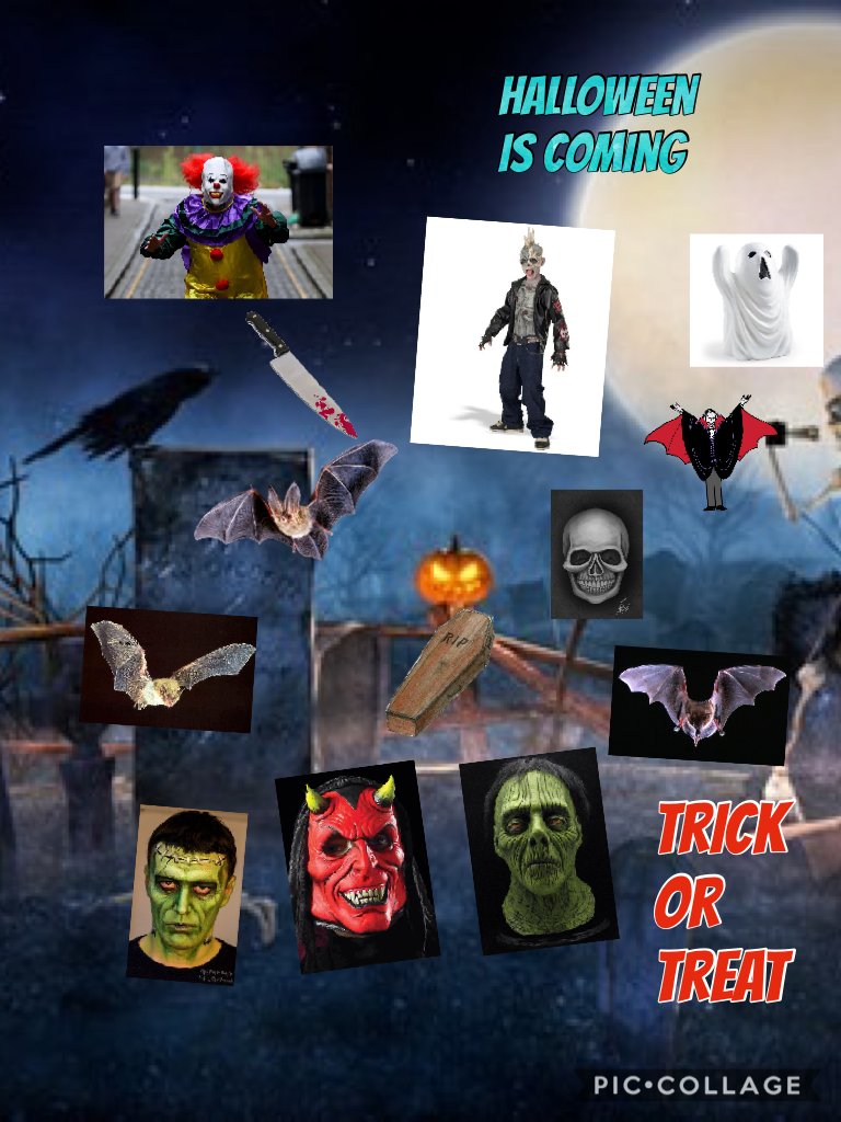weaseljone's tweet photo. Trick or treat #piccollage only 15 days till Halloween let's see if I can scare you https://t.co/d1EkwItHmv https://t.co/jk2Lm1n0To