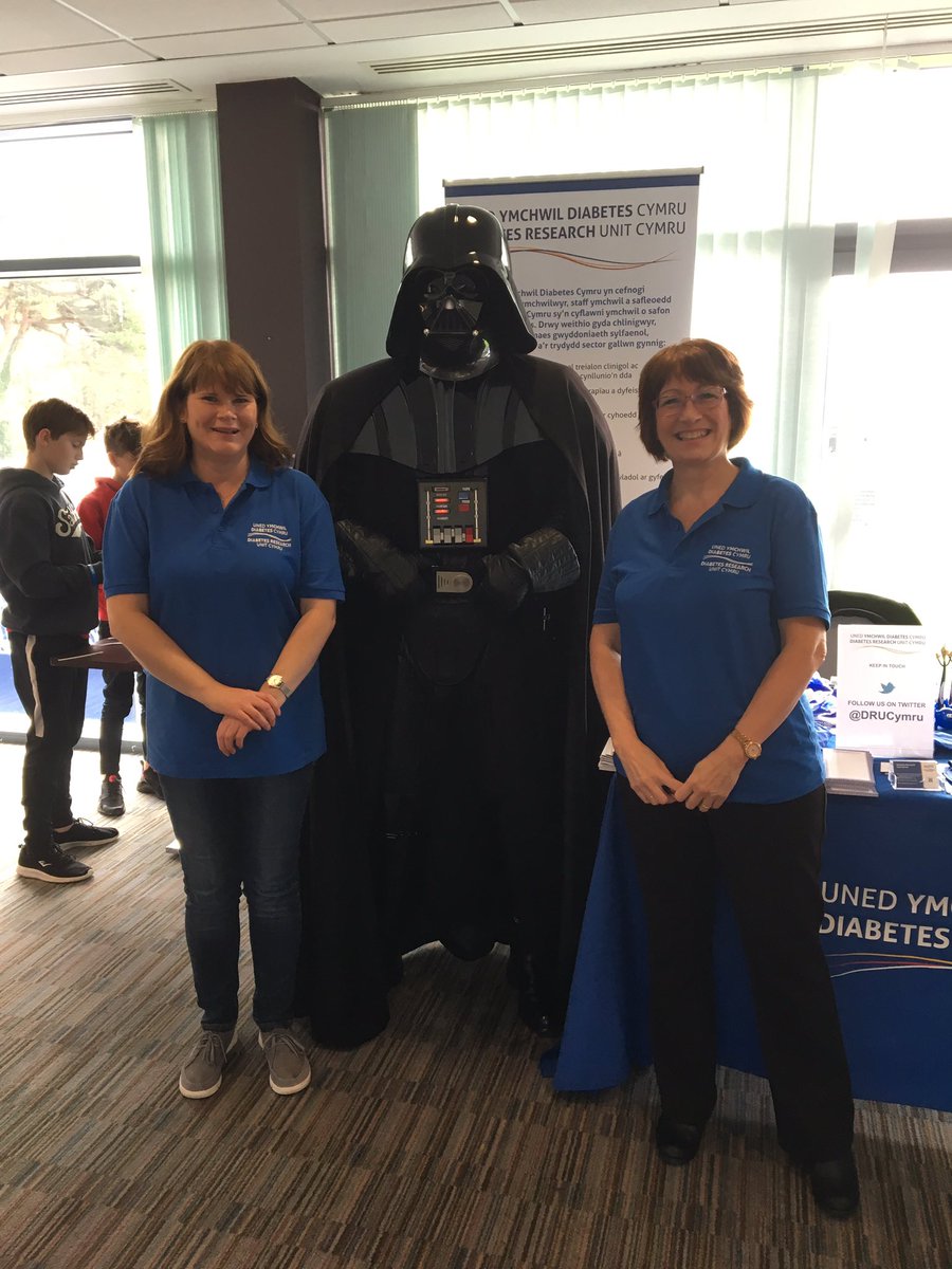 DRG_Swansea's tweet photo. The force is with us ๐#OneWalkCardiff @JDRFUK https://t.co/jrDzhty51L