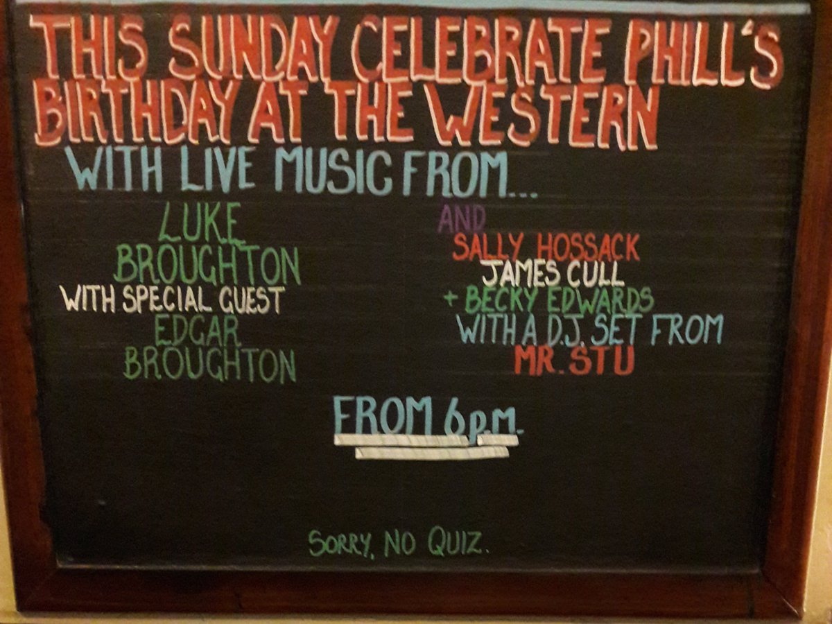 TheWesternPub's tweet photo. Tonight at The Western,  come join the party https://t.co/05eaasDlQ6