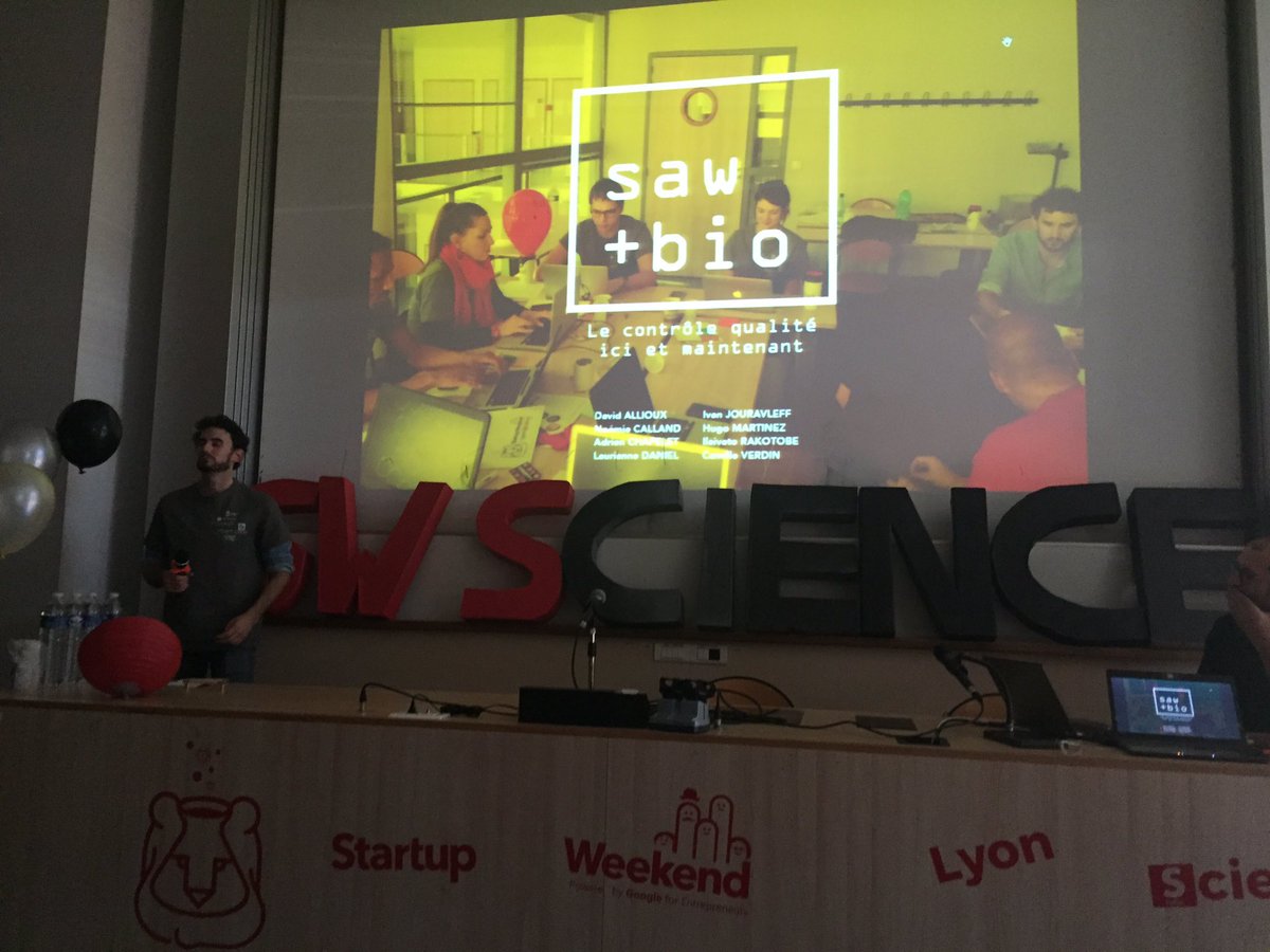 swlyon's tweet photo. Premier projet à passer on les encourage !!! Projet #SAW-BIO #swlyon #swscience #science #lyon https://t.co/DV0IKXF6Zv