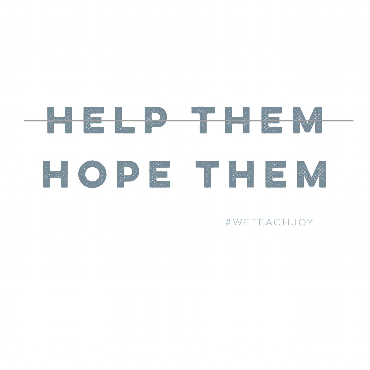 weteachjoy's tweet photo. We want our students to leave our classroom with hope.
#weteachjoy #joy #teacher #hope #christianteacher #hopeful #studentlife #studenthope https://t.co/y1YCSHxSTT