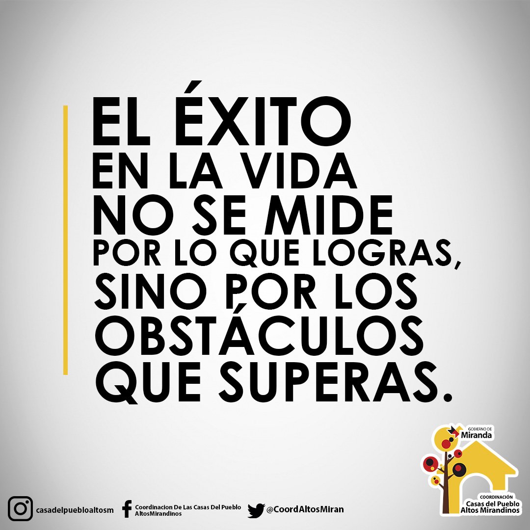 CoordAltosMiran's tweet photo. El triunfo se consigue cuando sueñas, planificas y ejecutas con mucho amor, aquello que te apasiona https://t.co/WKZPTffDb3