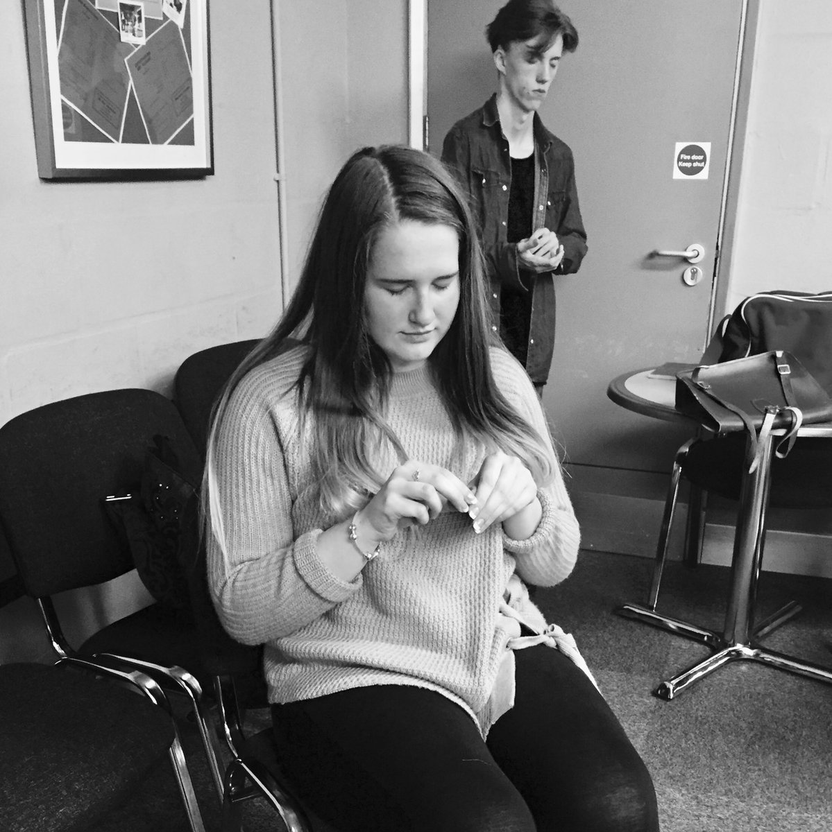 GWTYouth's tweet photo. Mime workshop today! Using props, then with our eyes closed then taking them away completely! Impressed by the focus! #OurTown #mime https://t.co/4yRajxzFaE