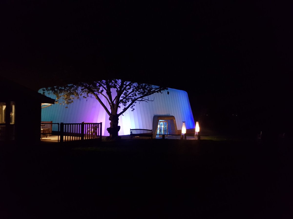 ces_events's tweet photo. 20m Cube set up for a private client in the costwolds #inflatablestructures https://t.co/EhAqBgcES1