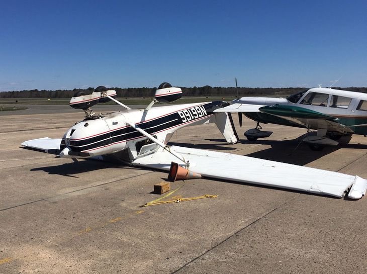 Gusty winds a coming... batton down the plane’s Brampton! Especially my fav GIJO @BFCFlightStatus <a href="/FlyBFC/">Brampton Flying Club</a>