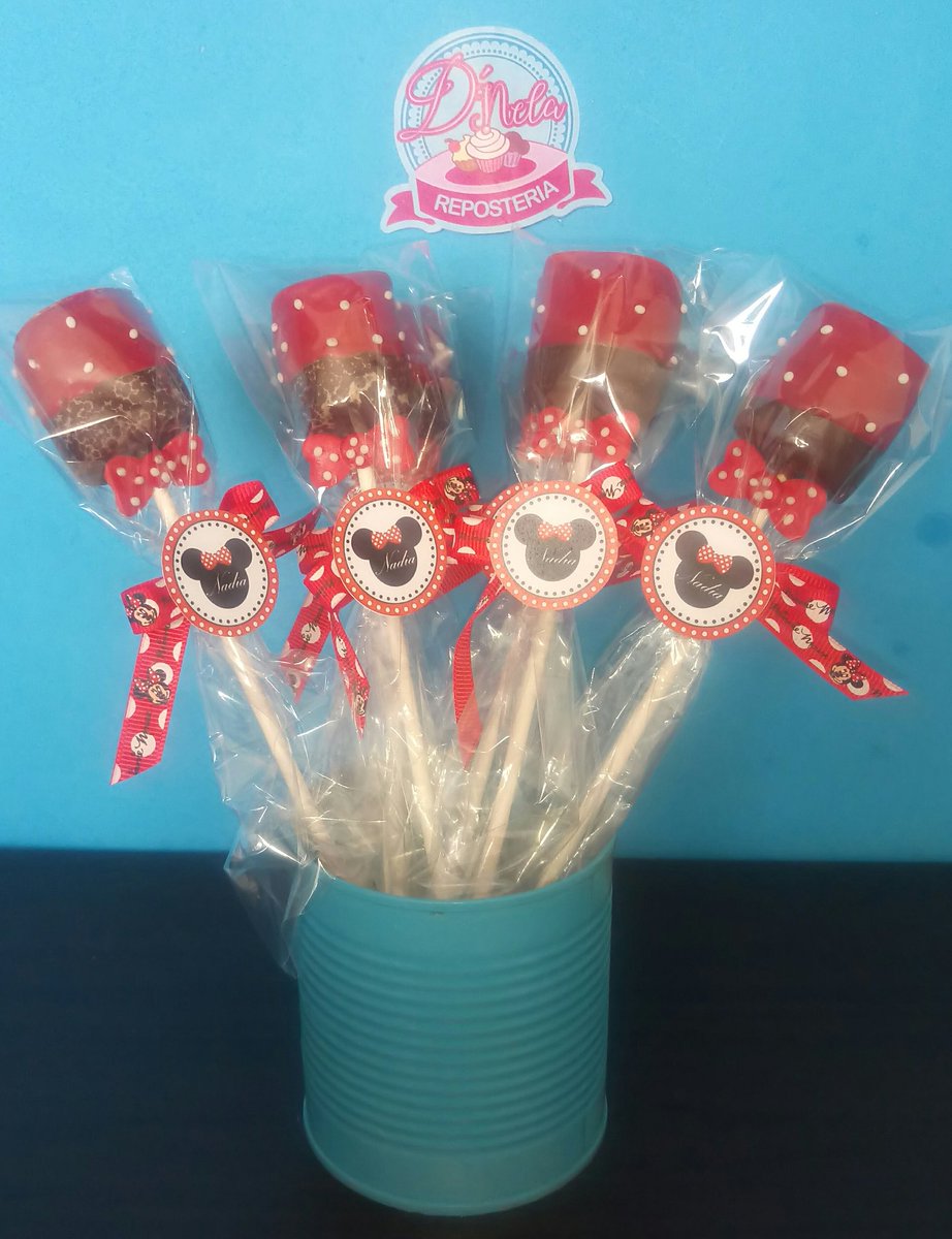 DNelaReposteria's tweet photo. Seguimos con el tema Minnie mouse.
#DNela
#ArregloDeGomitas #Cakepops #MarshmellosDecorados #ManzanasDecoradas https://t.co/Abedm7Fh76