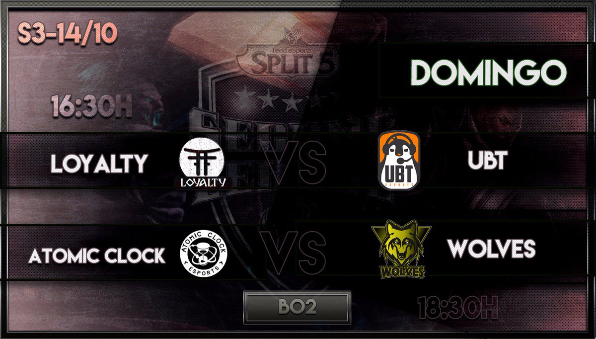 FEED_eSports's tweet photo. ¡Ojo al día de hoy! https://t.co/s3QjonnptL