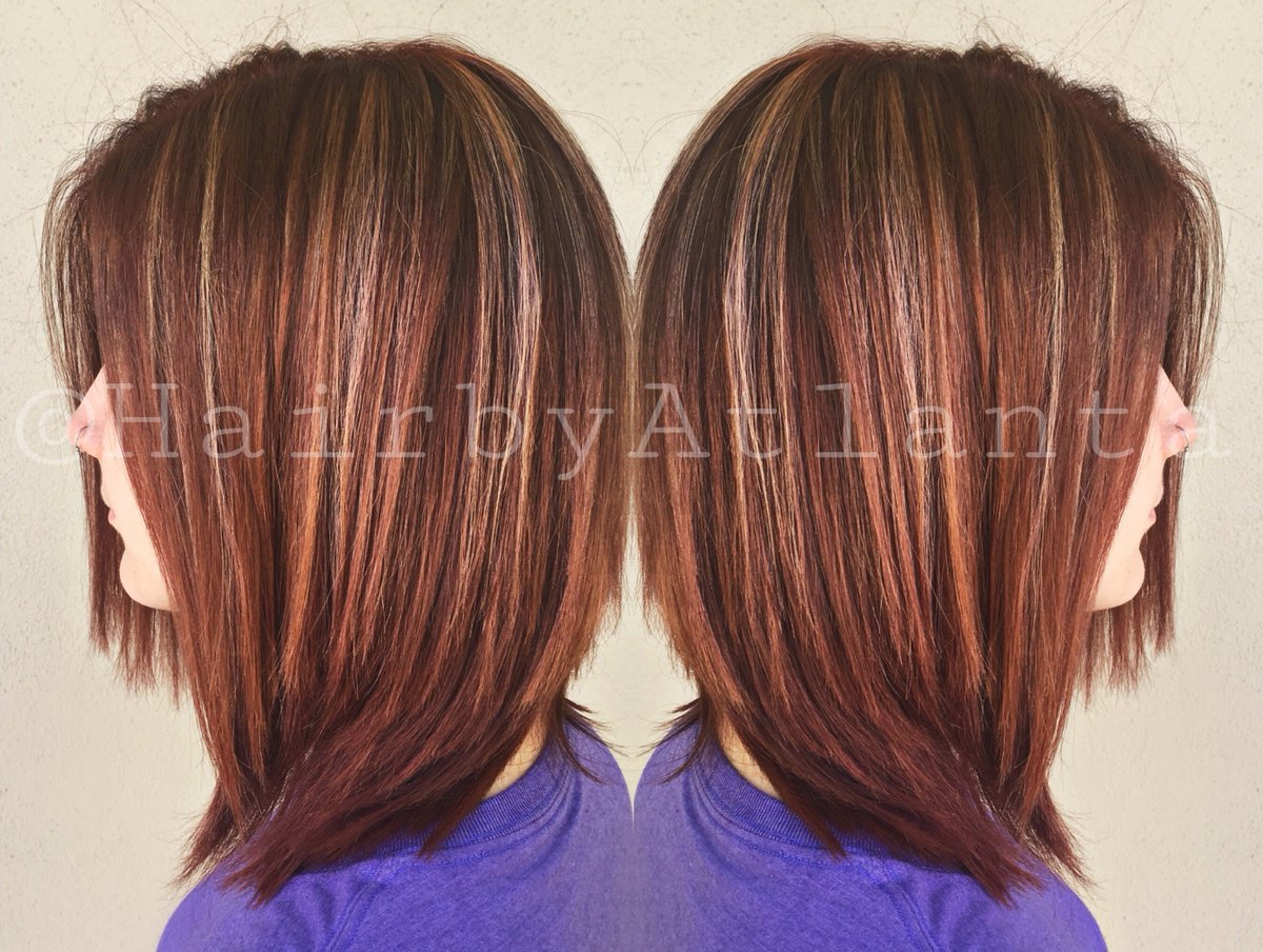 hairbyatlanta's tweet photo. Close up of this dimensional red with highlights! #hairbyatlanta #haircolor #paulmitchell #stylist #texturecut #redhair #paulmitchellcolor https://t.co/NouiwPv4cy