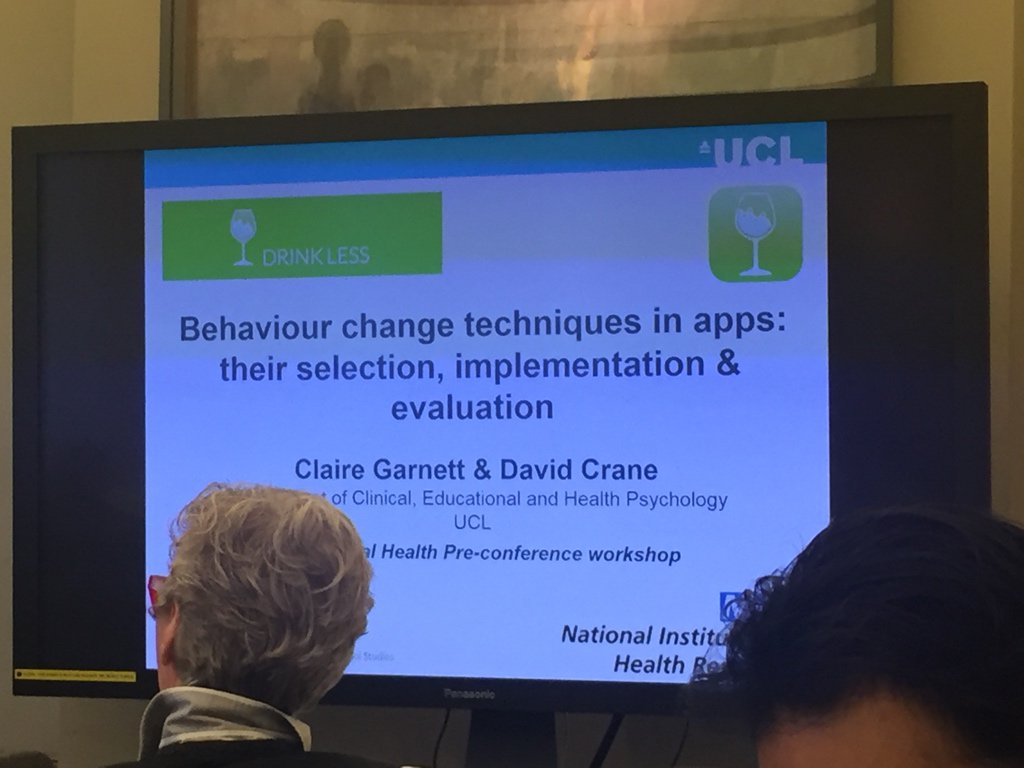 BSPHNetwork's tweet photo. Speaker confirmed from @ucl @UCLBehaveChange @ClaireVGarnett on #drinkless #app  hurry &amp; book now early bird tickets https://t.co/5p0zuJYSES https://t.co/d7BiVrvpOe