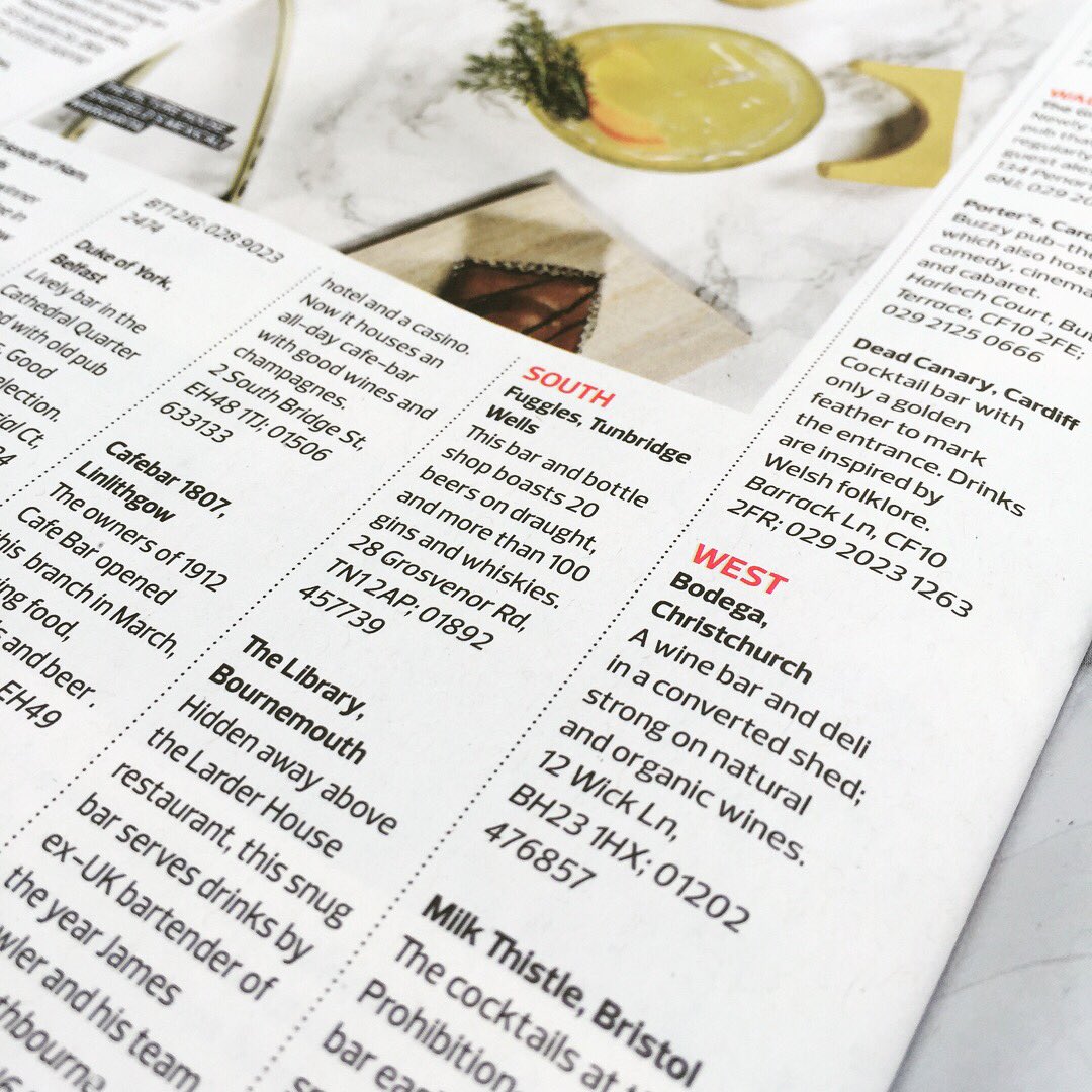 So happy to be mentioned in this years #OFMAwards2017 <a href="/ObsFood/">The Observer Food</a> one of 3 places listed in any catagory in Dorset!! #observerfood #OFM