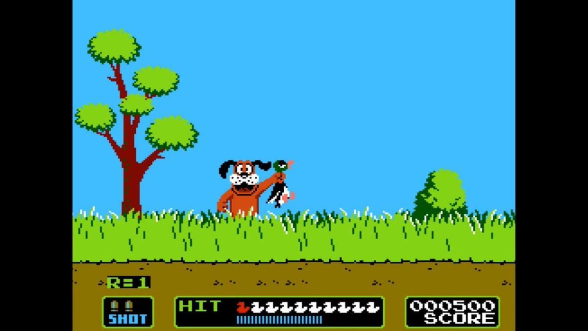 OldSchool80s's tweet photo. Oct 15, 1985, Duck Hunt was released in North America as launch game for the Nintendo Entertainment System. #80s https://t.co/TVJj9sNZEe