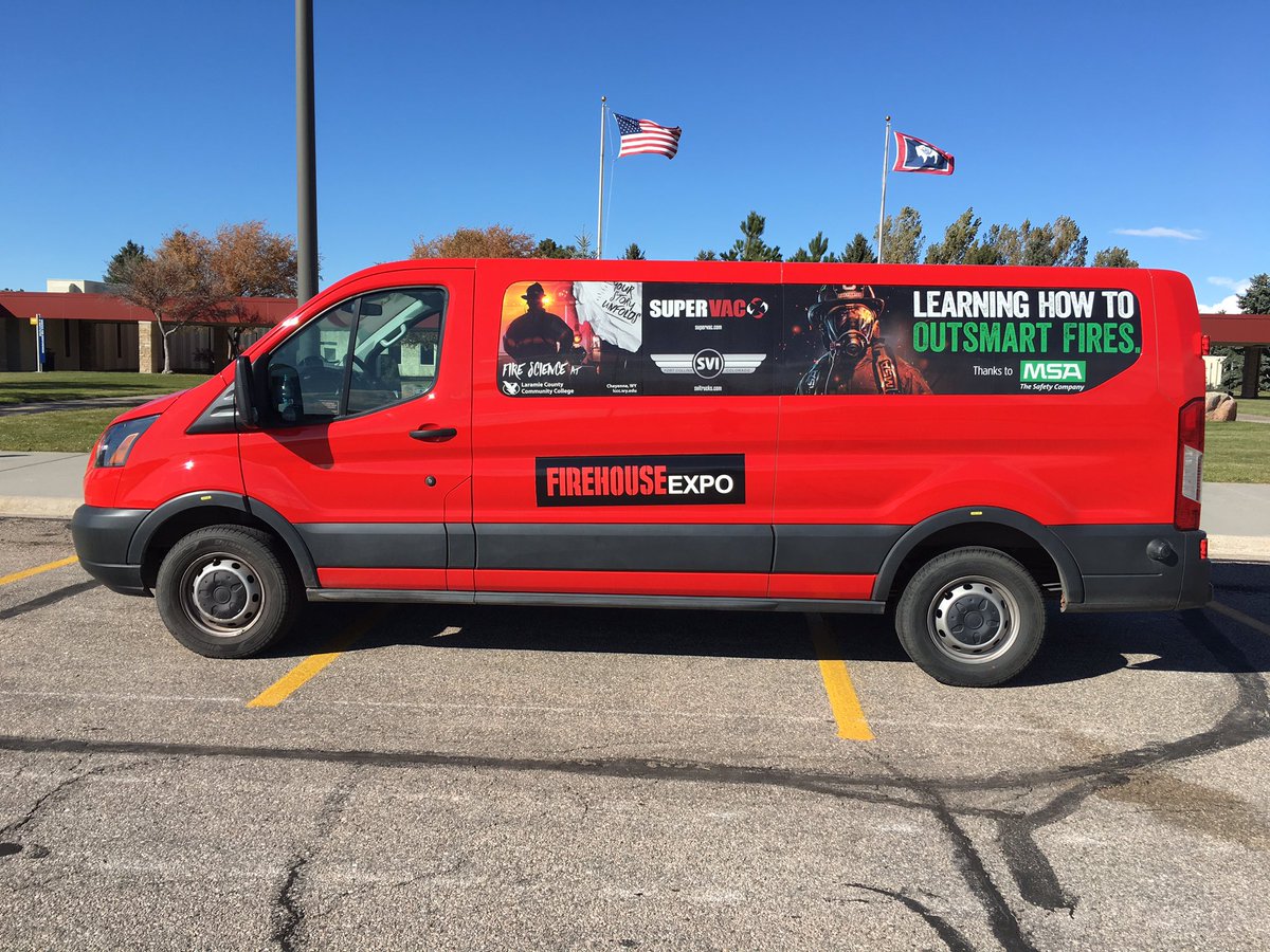 FHExpoExpress's tweet photo. 250 miles closer to Nashville on the Firehouse Expo Express.  13 fire science students ready to work hard and learn!  #FirehouseExpoExpress https://t.co/xx7dW9h90b