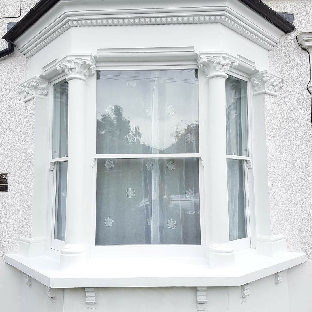 #External #Decorating before &amp; after to bay window #Dulwich #SE22 #Builders #Decorating <a href="/WoW_Bromley/">Reputably Bromley</a>