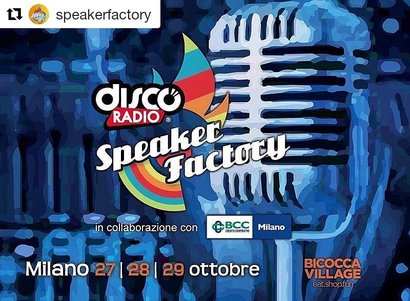 È partito il viaggio di #SpeakerFactory! Volete lavorare in #Radio? È la vostra occasione! #BccMilano #TiDiamoVoce 👇discoradio.it