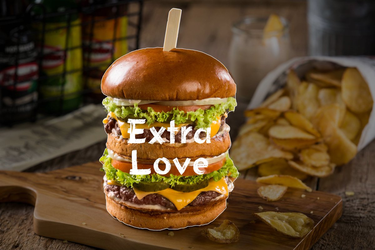 BlazeBurgers's tweet photo. Extra Love won't fail you #BlazeBurgers https://t.co/DCieC3nQAI