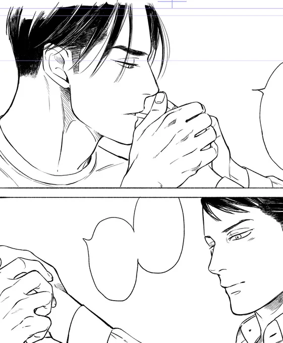 この2人の方が見た感じよっぽどBLBLしているのではという不安が拭い去れない次号です。笑 頑張れ負けるな櫓木卯一。
実は四代目〜の時から浅生田には嫁がいる設定ですのよ💏 