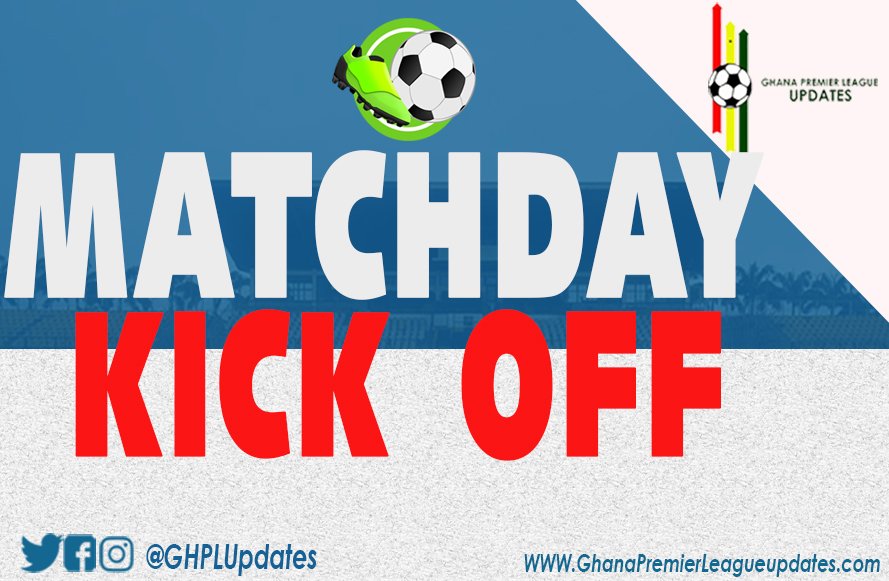GHPLUpdates's tweet photo. Hello good Afternoon and welcome to week 29 of the Ghana Premier League 
We have 8 matches from 8 Centres 
#GHPLUpdatesLive #GHPLWK29 https://t.co/lJxwZvUVza