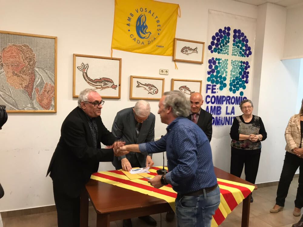 Aquest cap de setmana hem rebut el suport econòmic de la Fundació Sant Galderic de 2.000€. Moltes gràcies! #JuntsSomCapaços <a href="/Jvp1212Pep/">Pep Verdera</a>