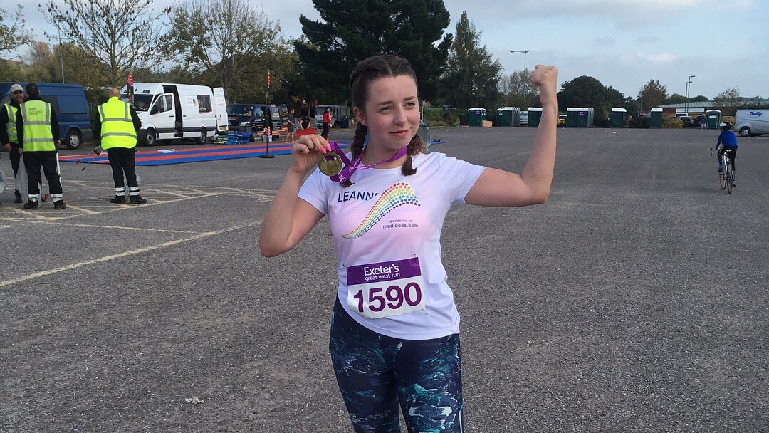 _lexnne's tweet photo. first half marathon completed!! the great west run was tiring, and i wasn’t very fast, but that’s something to work on!! 💪🏻🏅🏃🏻‍♀️ https://t.co/0KPmOqZGKB