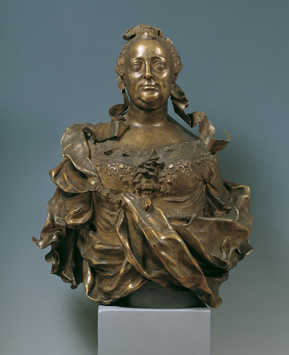 belvederemuseum's tweet photo. Heute ist der Namenstag v. #MariaTheresia! Unsere Ausstellung #RoyalMaria zeigt ihre fortschrittl. Kunstauffassung: https://t.co/xVzprUqZZY https://t.co/guqWG5QyyI
