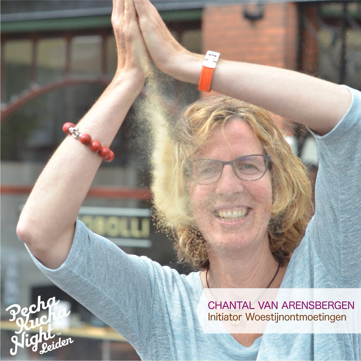 Chantal van Arensbergen organiseert woestijnontmoetingen in Leiden en omstreken. Benieuwd? Op 1 nov vertelt ze meer, bit.ly/pknl21go