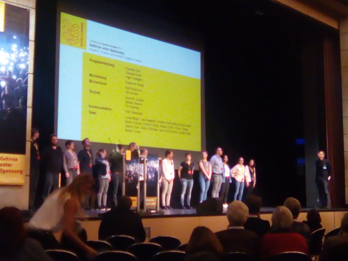 annabeniermann's tweet photo. Danke an das engagierte Team des @turmdersinne für das spannende Programm und die kompetente Organisation vor und während des #symp17! https://t.co/SzLu1tTwrZ