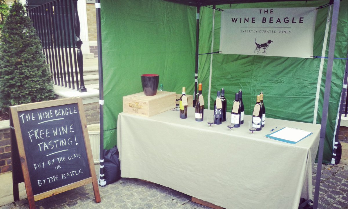 Sample (and or buy!) some Beagle wines today at the Duckpond market in Richmond. Here until 5pm.#wine #londonwine #winenot