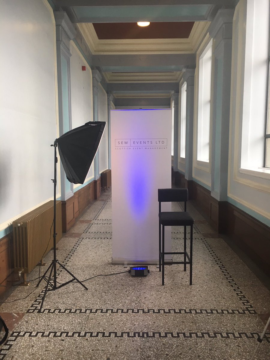Lights, camera, action | SEM Studio hits the wonderful City of #Dundee #dundeewedexhibition ✔️🎤📸