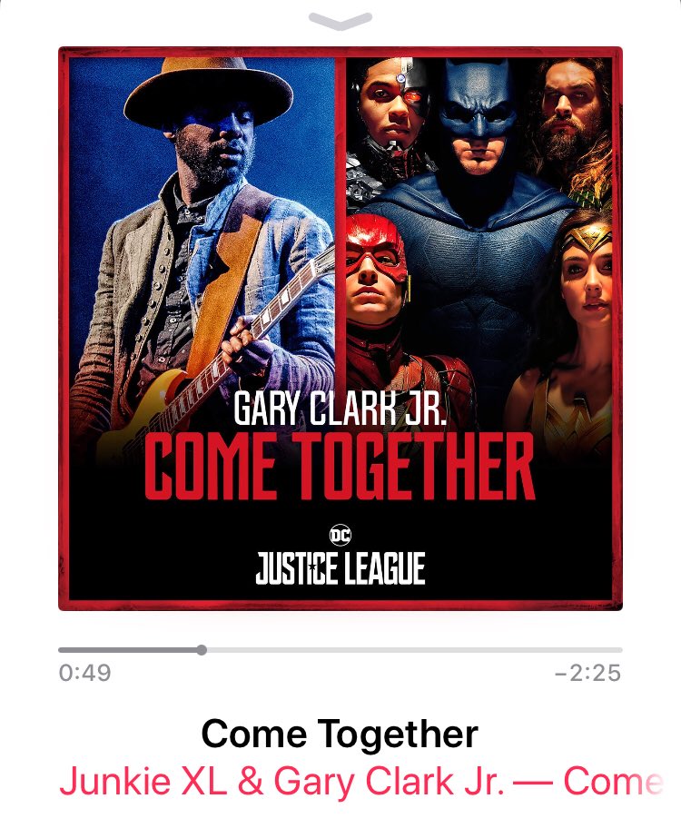 Akhrykt２ ジャスティスリーグのcome Together歌ってるの Gary Clark Jr やったんや 原曲は原曲で独特の雰囲気が大好きやけど この人のカバーはかなりのれる ジムのマシンのウェイトも２段階くらい上げられそう