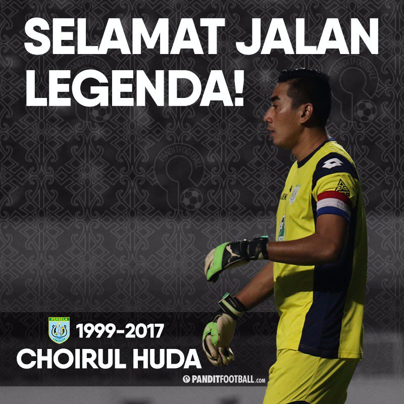 Choirul Huda adalah simbol kesetiaan di sepakbola Indonesia, hatinya selalu tertancap di Surajaya selamanya panditfootball.com/pandit-sharing…