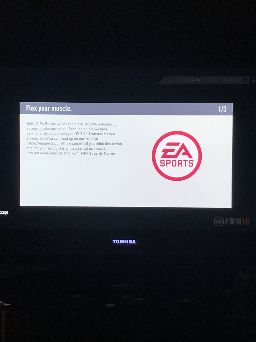 TFFederation's tweet photo. @EASPORTSFIFA why have I got this!? I have never bought coins or anything? https://t.co/v6ZKdCxTAg