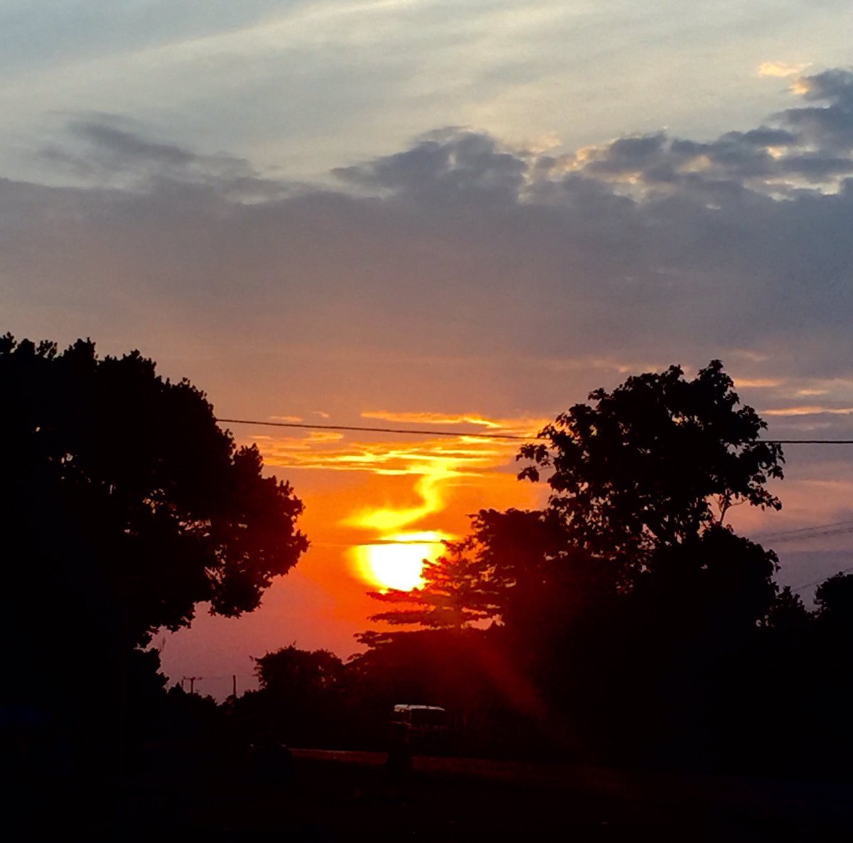 Jacob Oulanyah on Twitter: "Uganda- gifted by nature! An amazing sunset, like a cup of coffee! Going to Murchison Falls… "