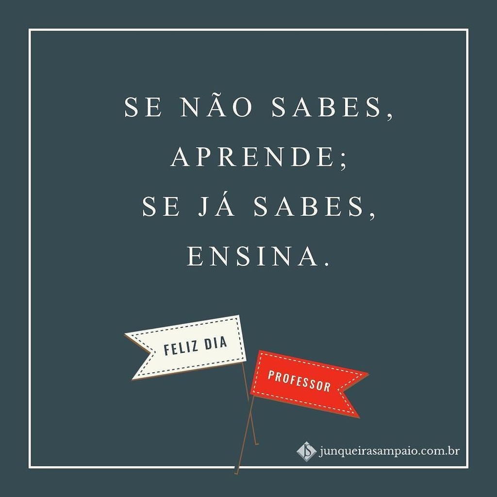 junqueiradenis's tweet photo. Quem compartilha conhecimento merece parabéns todos os dias. Feliz Dia do Professor!
#confucio #acredite #startup #empreendedorismo #advoga… https://t.co/CoY8viLCWl