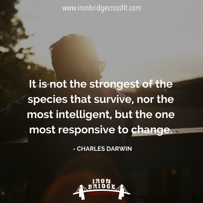 IronBridgeCF's tweet image. It is not the strongest of the species that survive...ow.ly/KHbk30bFln0