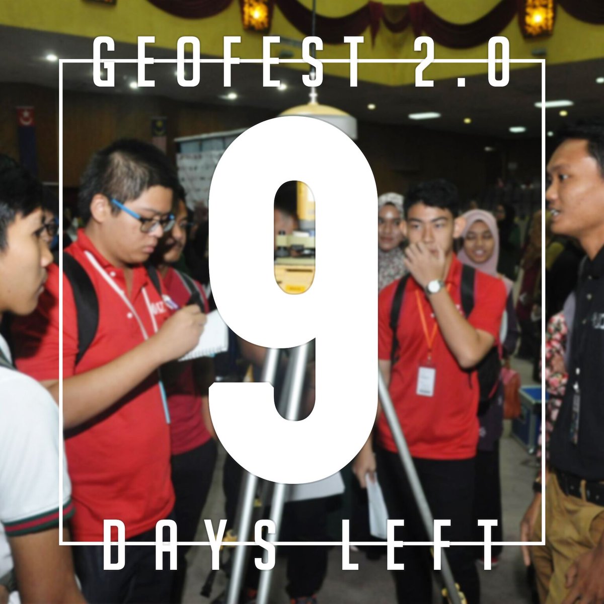 GEOFest2017's tweet photo. pejam celik pejam celik...another 9 days more..cant wait💗💗
#geofest2017
#utmawesome https://t.co/ppGzE18HSr