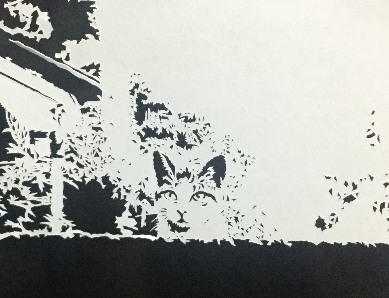 猫切り絵 Twitter Search Twitter