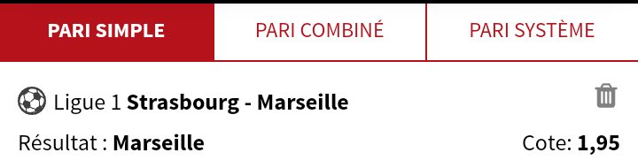 OwlPronos's tweet image. Allez l'OM !

#TeamParieur #Parionsport