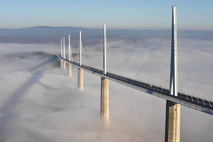 sliceandserve's tweet photo. Wonder if can con random Frenchman to drive me over #MillauBridge when in #Marseille for birthday. 2hrs seems fair hitch?! #artofengineering https://t.co/WmimTEdXkB