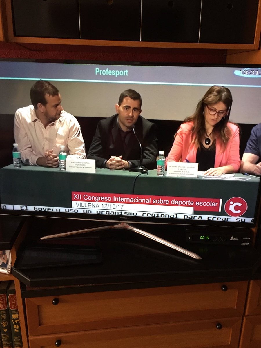 _Profesport_'s tweet photo. Retransmisión del Congreso por Intercomarcal Televisión, puede seguirse por internet para quien lo desee. @IntercomarcalTV https://t.co/nfNdUWpWi9