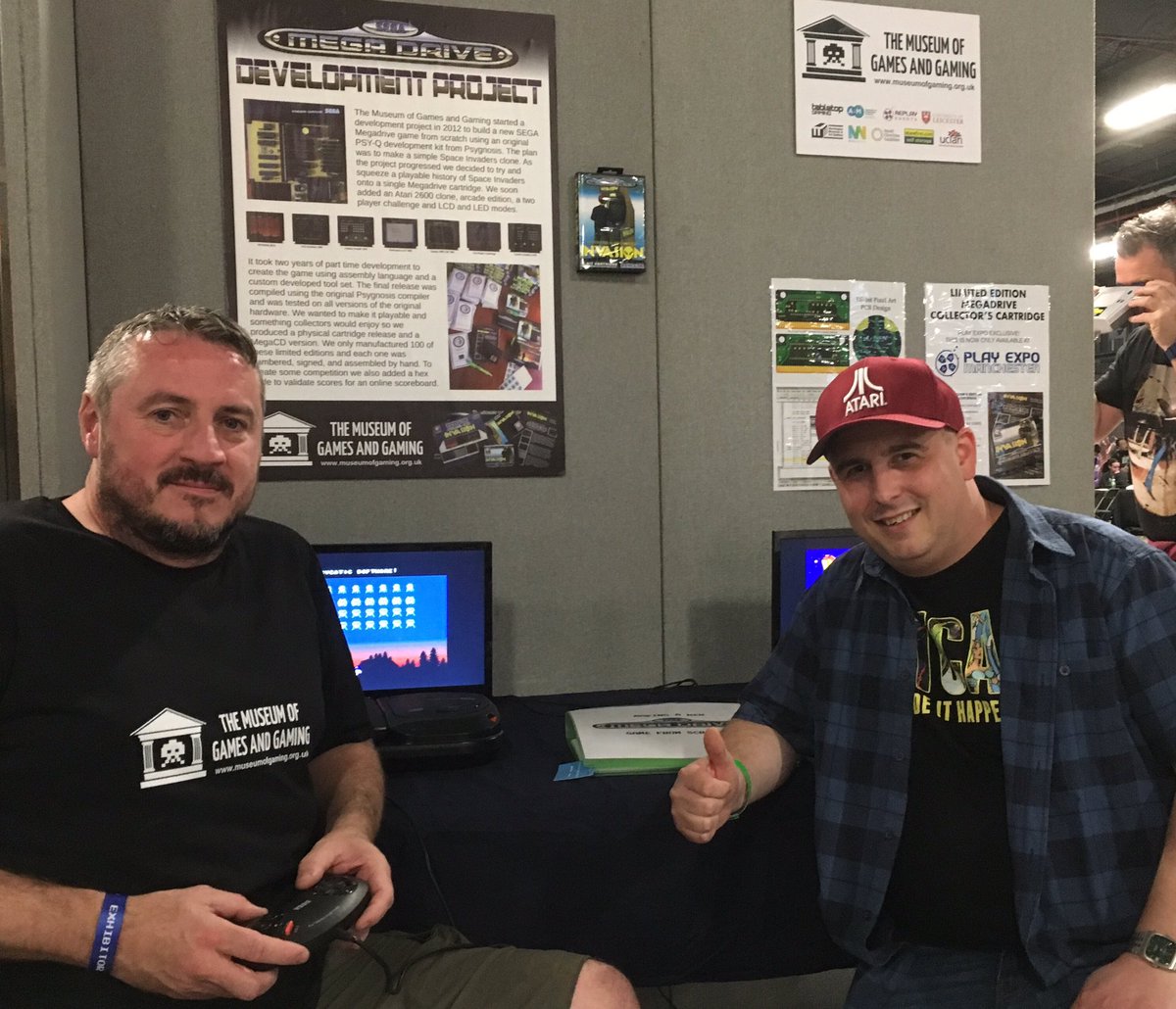 Come and check out <a href="/MuseumOfGames/">Museum Of Gaming</a> at #PlayexpoManchester
