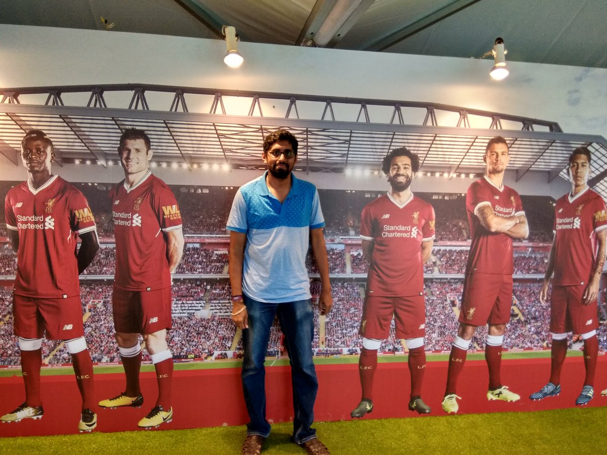navaneethcmohan's tweet photo. #LFCinIndia https://t.co/VYZ6MsMYjq