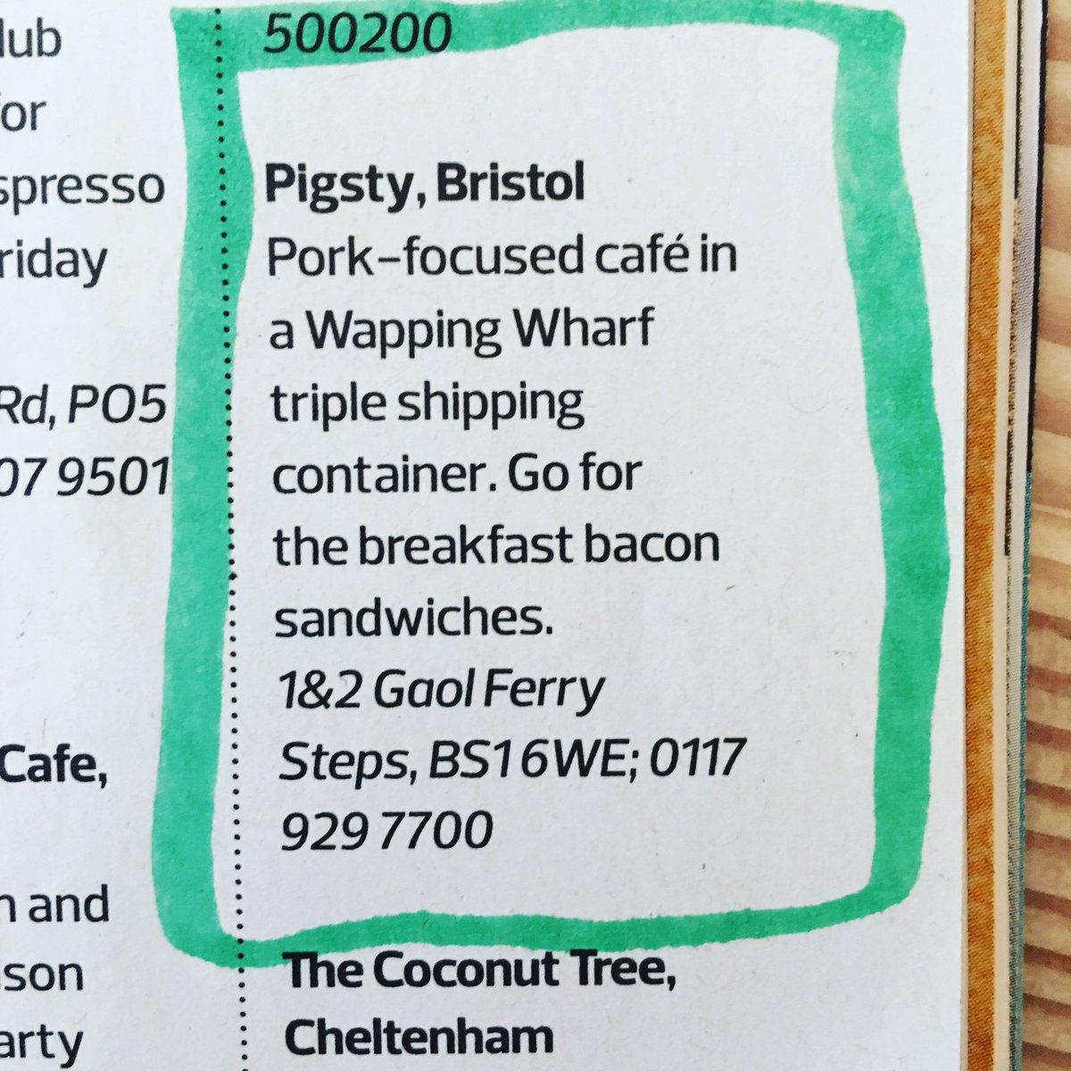 Well done team. Observer Food Monthly Awards -Readers Awards Best Cheap Eat (West) #ofmawards2017 #ofmawardsbestcheapeats #ofmawards #pigstyuk #wappingwharf #wappingwharfbs1 #thejollyhog #sausage #bacon #homeofhog