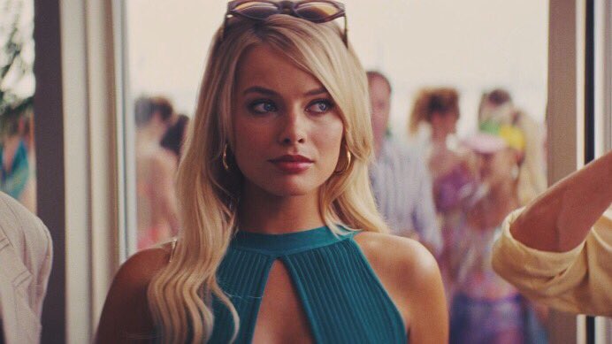 Margot Robbie as Naomi Lapaglia in The Wolf of Wall Street, 2013.