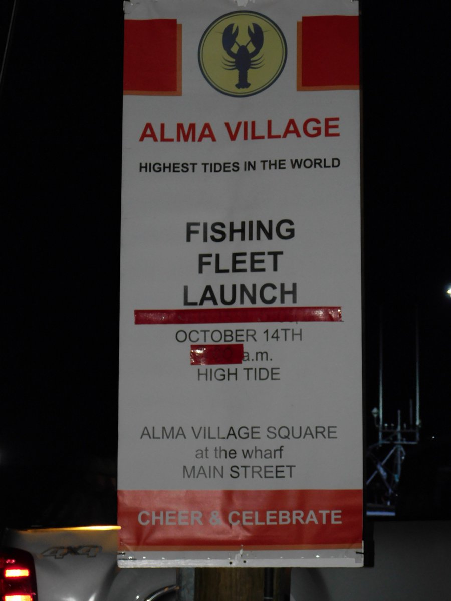 TourismAlbert's tweet photo. Had a great morning at the Fleet launch!  Wishing all our fishermen/women a safe and prosperous lobster season! https://t.co/JeqcrN0to1