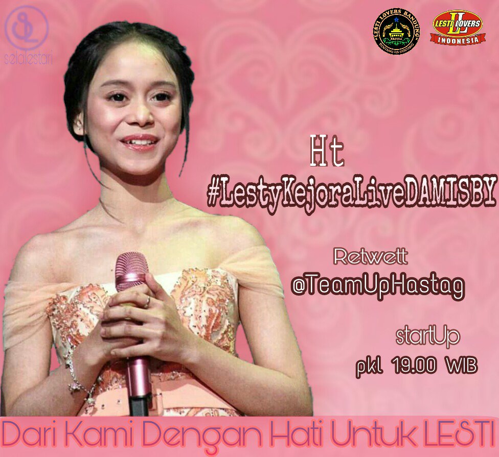 Bissmillah de smoga lancar
#LestyKejoraLiveDAMISBY