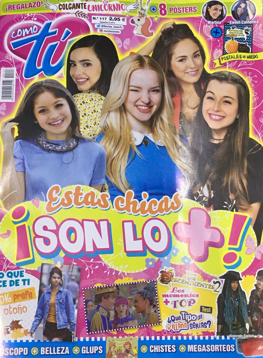 Revista_ComoTu's tweet photo. ¡Ahora sí! Ficha la nueva #portada de CT ¡y el #regalazo que viene con este número! ¡Mañana a la venta! 😍🦄🌈 #EstasChicasSonLoMás #CT117 https://t.co/puCkQ4x0cv
