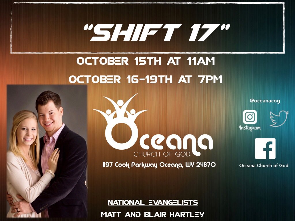 OCEANACOG's tweet photo. We are so excited to be kicking off the week of #SHIFT17 on this beautiful Sunday morning,in Worship @ 11am!You don’t want to miss it!!! ❤️ https://t.co/kmIQ67rcKE