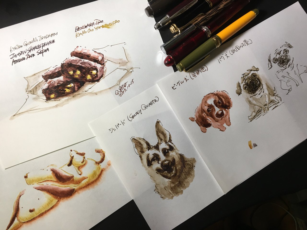 サトウヒロシ 画家 今晩の成果物はこちら テーマ 犬の描き方を考える ブラウニー 紙 グラフィーロ 道具 万年筆と水筆 パグ犬の描き方は結構面白かったです 万年筆イラスト部 T Co Sacn0dy7iv Twitter サトウヒロシ 画家 今晩の成果物はこちら テーマ 犬の描き方を考える ブラウニー 紙 グラフィーロ 道具 万年筆と水筆 パグ犬の描き方は結構面白かったです 万年筆イラスト部 T Co Sacn0dy7iv Twitter