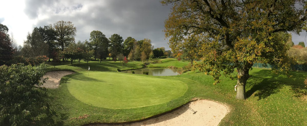 NailcoteHall's tweet photo. Great having the @FeldonValley Ladies taking up the challenge of @BritishPar3 course on a #beautifil #autumn day well played girls 🏌🏼‍♀️ https://t.co/fer7VaDQHJ